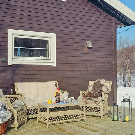 By Langfjorden With Sauna And Midnight Sun